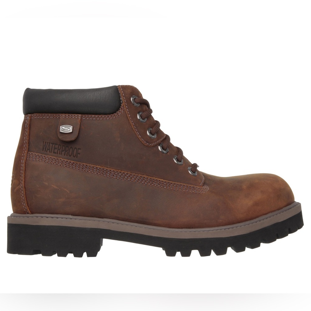 Skechers Verdict men’s oiled waterproof leather boots
